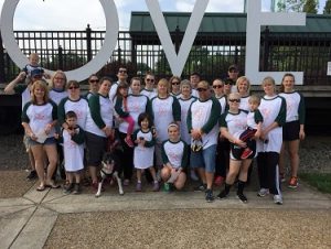 MS 3 Mile Walk 5/16/15: Jennifer Kubal of Sensei was on team MSters & MSes for Lourie and they were one of the top teams overall, coming in 5th place and raising $3,820.00 for MS!